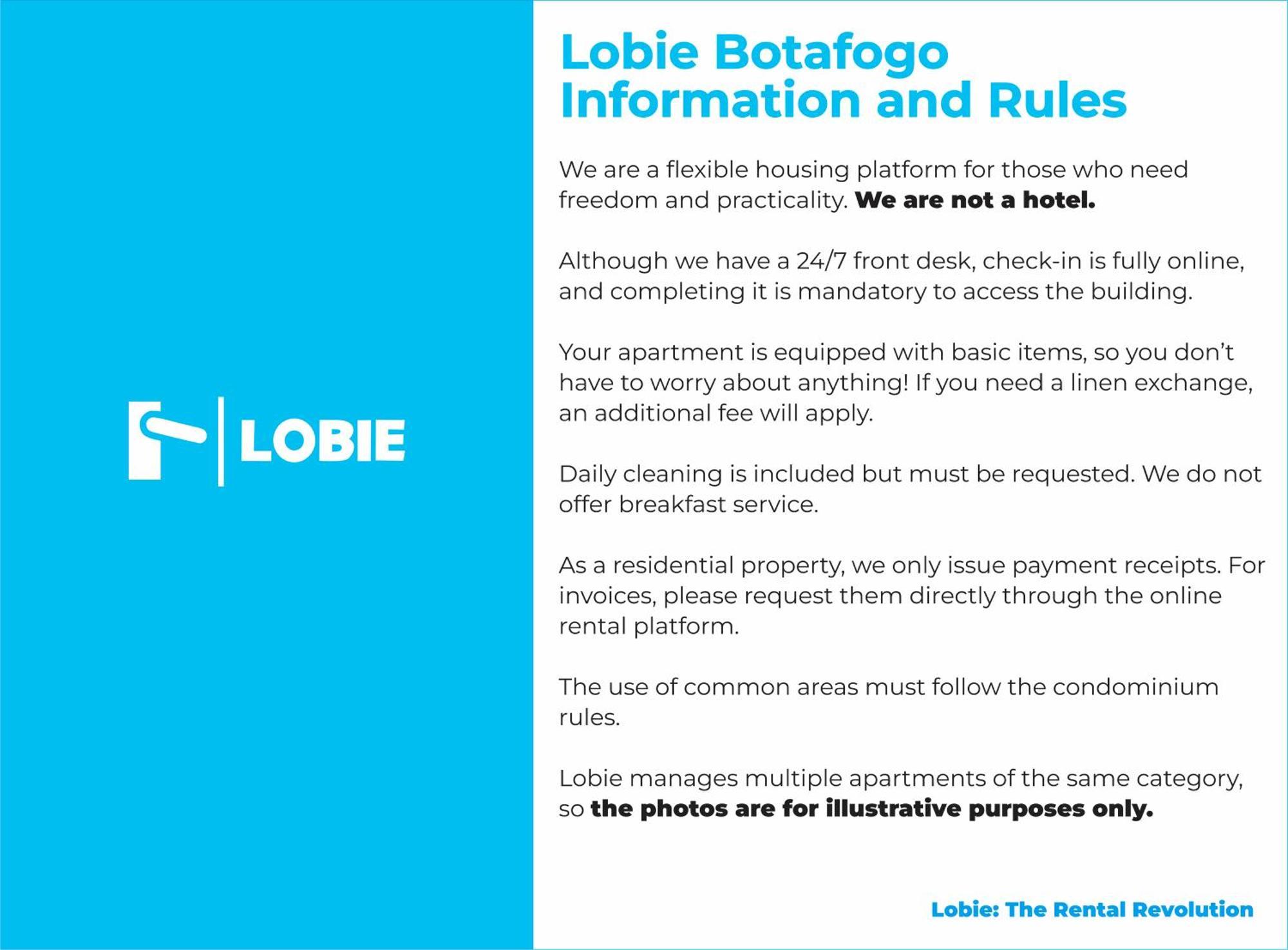 Appartement Lobie Botafogo Privilege Rio de Janeiro